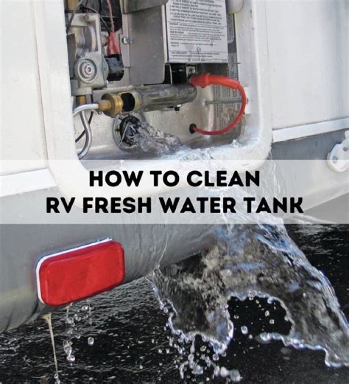 How do I unfreeze my RV fresh water tank?