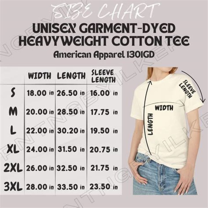 How do unisex sizes work?