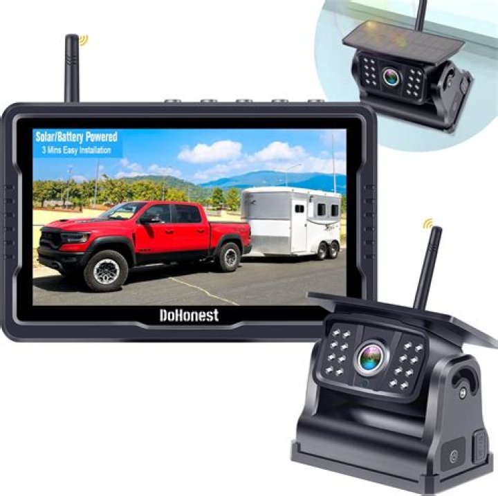 How do wireless auto backup cameras work?