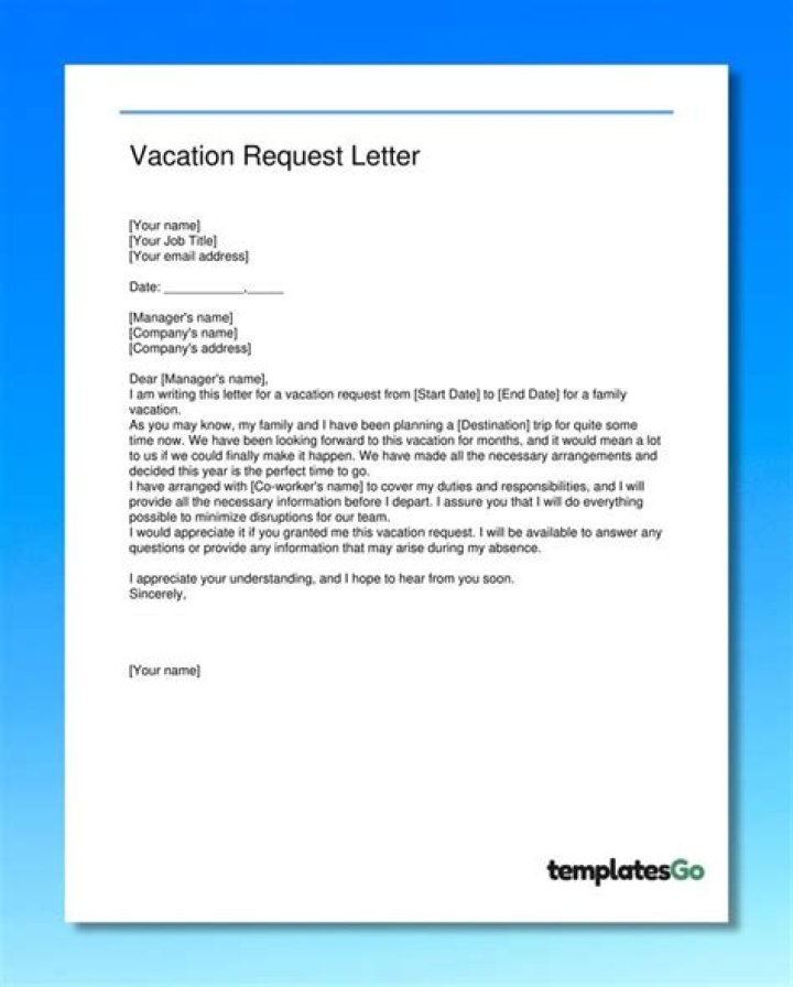 How do you ask for time off for vacation?