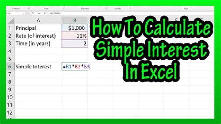 How do you calculate imputed interest in Excel