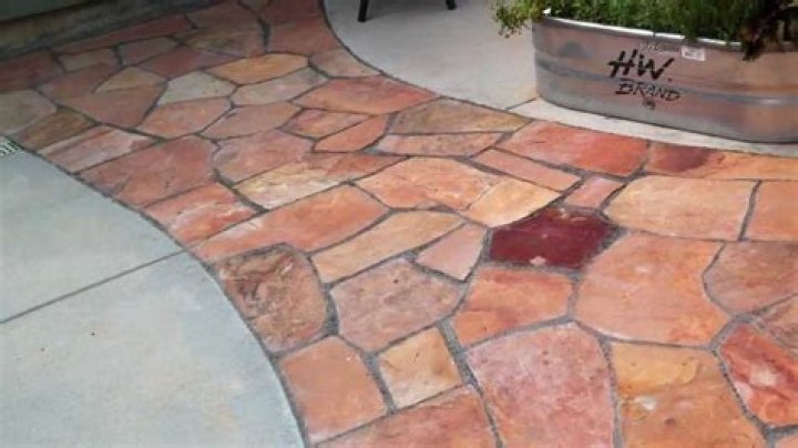 How do you clean a flagstone hearth