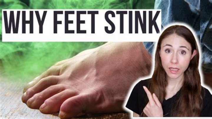 How do you cure stinky feet?