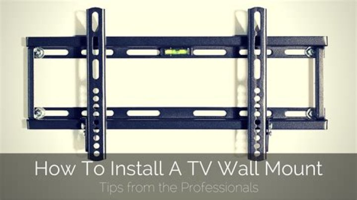 How do you find a wall mount that fits my TV?
