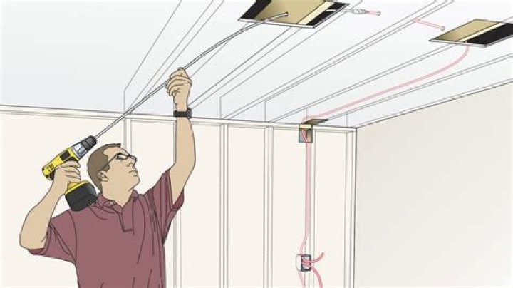 How do you fish wires through walls and ceilings?