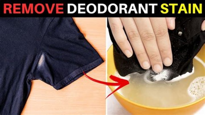 How do you get old dark stains out of clothes?