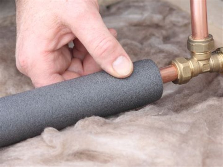 How do you insulate a water pump?