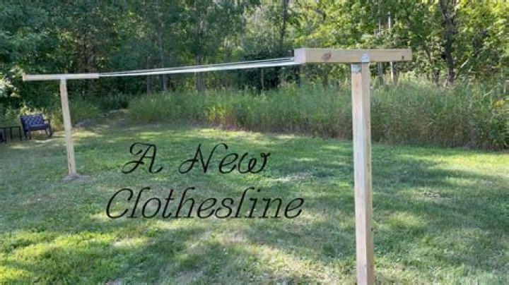 How do you make a clothesline pipe?