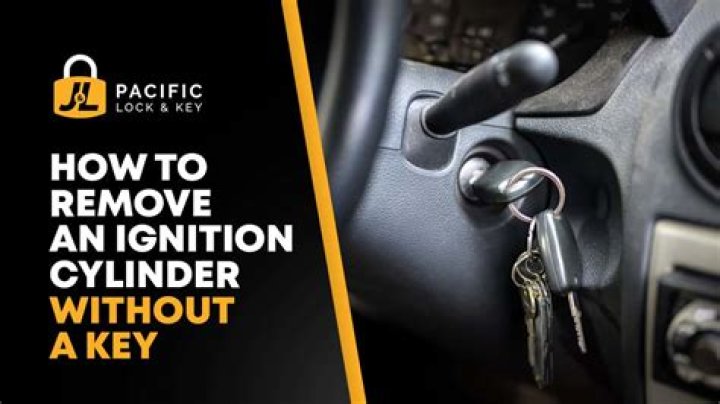 How do you remove an ignition lock cylinder?