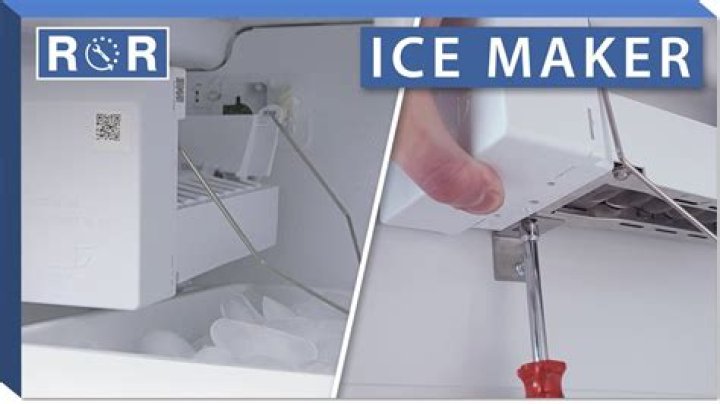 How do you replace a refrigerator ice maker
