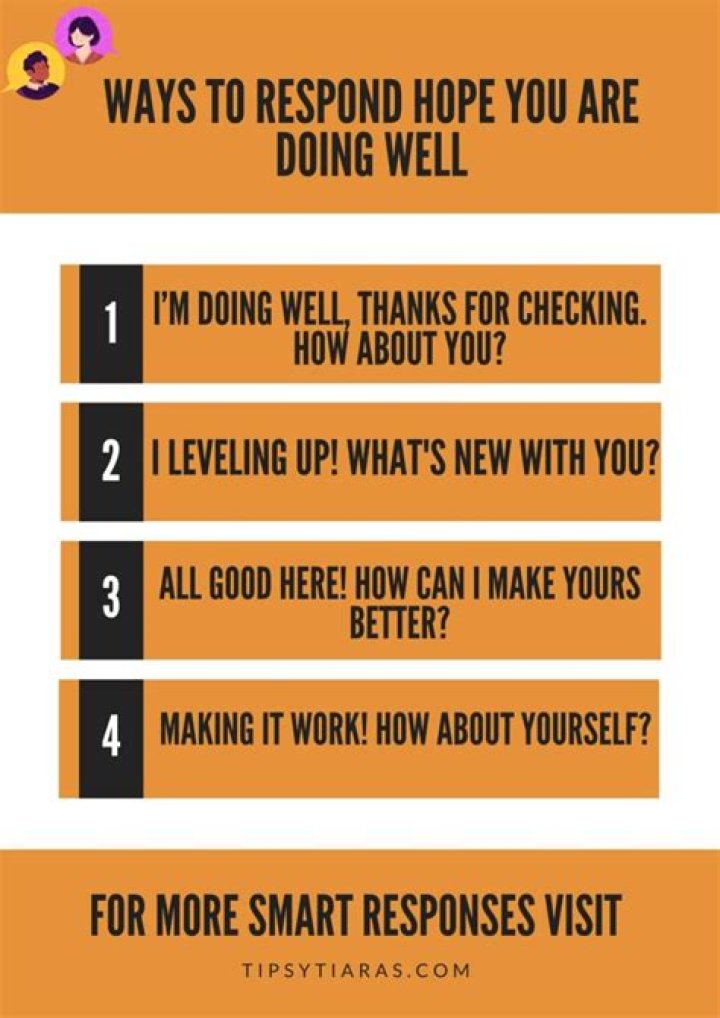 How do you respond to im waiting?