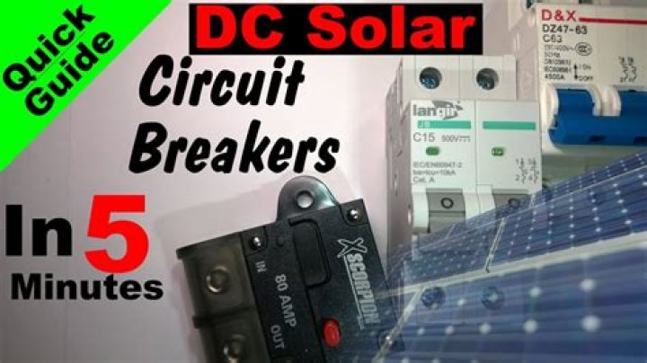 How do you size a breaker for solar panels?