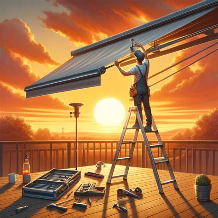How do you winterize a Sunsetter awning?