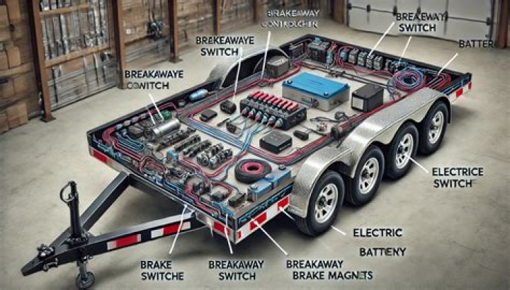 How do you wire a trailer to recharge a battery?