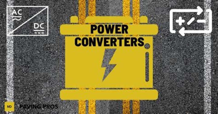 How does a power converter work in a RV?