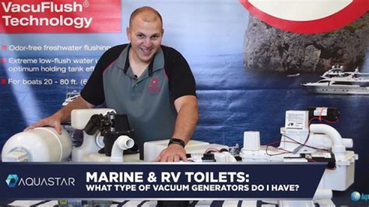How does a RV vacuum toilet work?