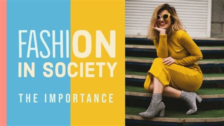 How does fashion benefit society?