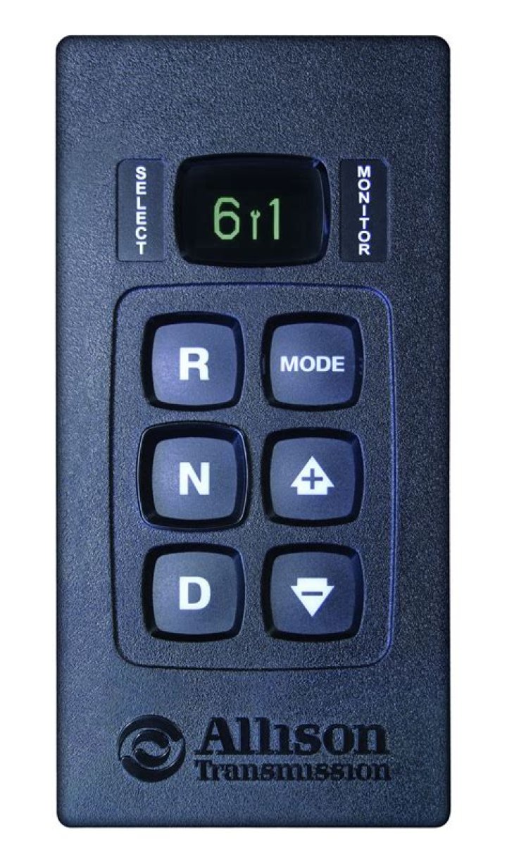 How does the Allison World transmission shift selector work?