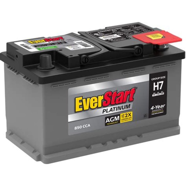 How is a battery drawn on a schematic?
