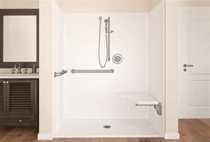 How is a shower accessible to all people?