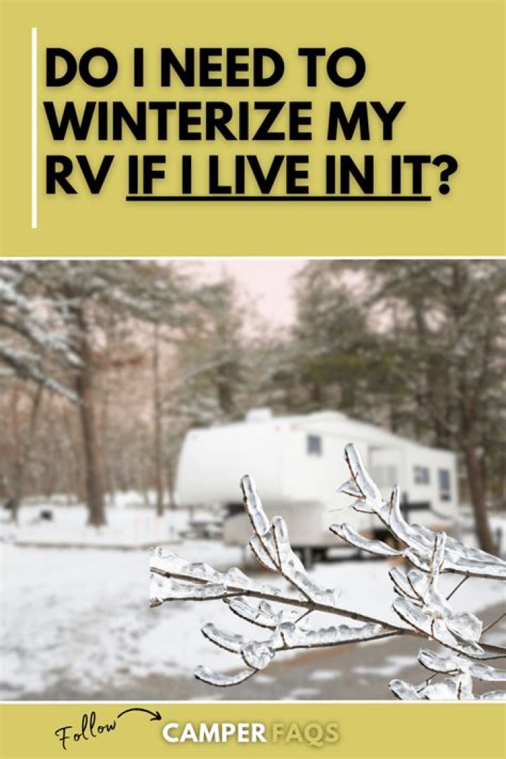 How long can I wait to winterize my RV?