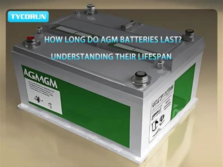 How long do AGM batteries last in a caravan?