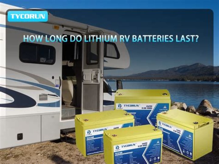 How long do lithium RV batteries last?