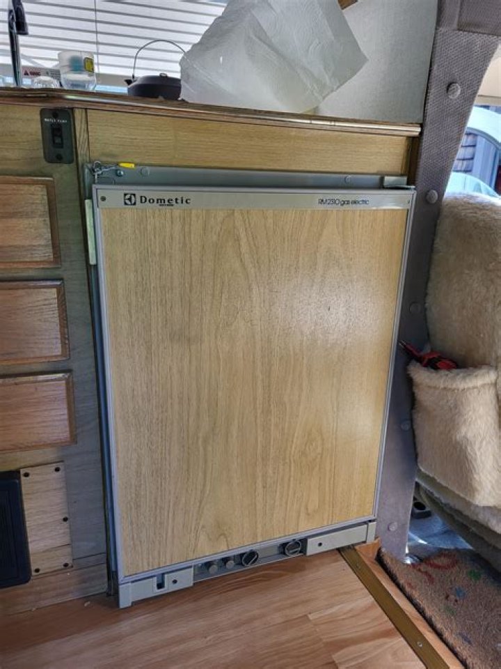 How long does a camper fridge run off propane?