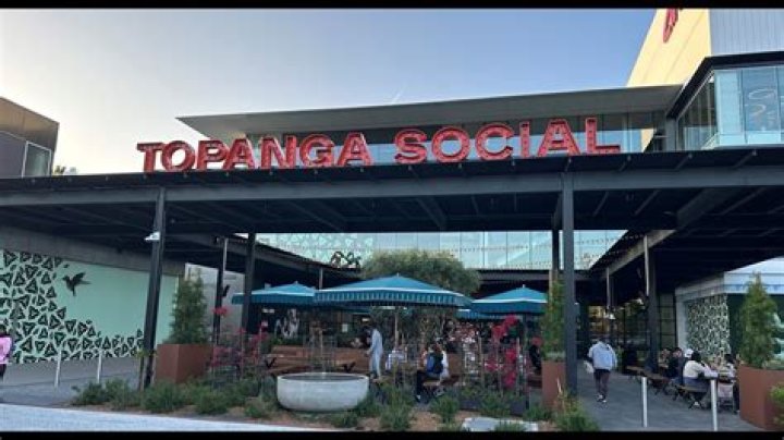 How many stores does Topanga Mall have?