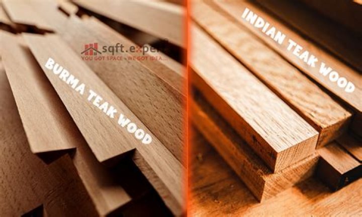 How many types of teak wood are there in India