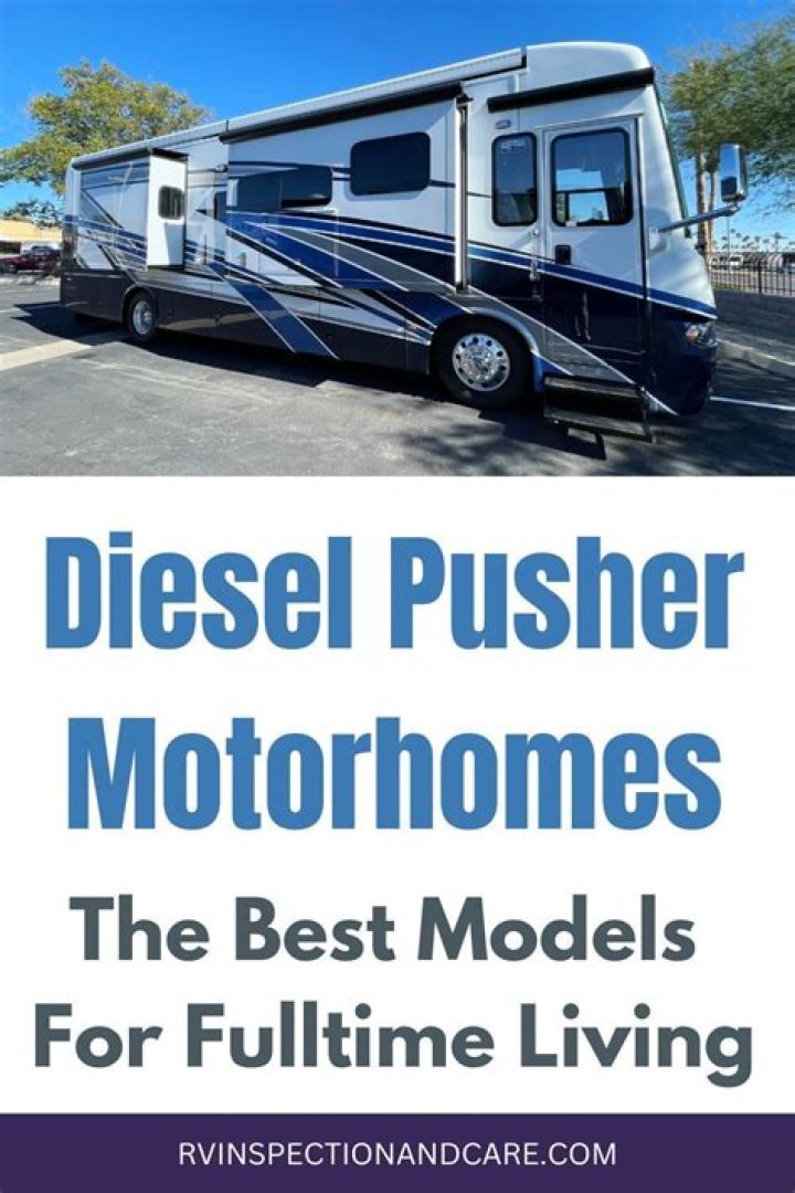 How much are diesel pusher motorhomes?
