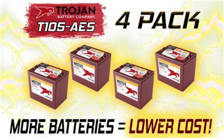 How much do Trojan t105 batteries cost?