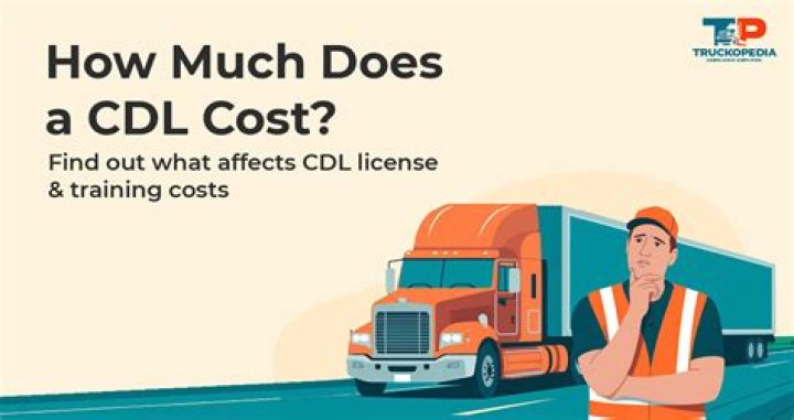 How much does a NC CDL cost