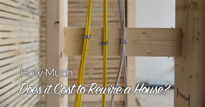 How much does it cost to rewire a house with aluminum wiring
