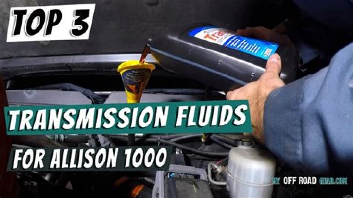 How much fluid do you need for an Allison Transmission?