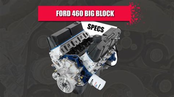 How much HP can you get out of a 460 big block?