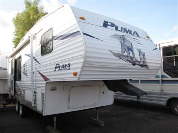 How much is a 2009 Puma camper worth?