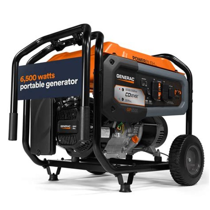 How much is a 6500 watt Generac generator?