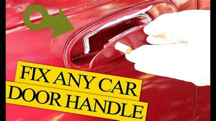 How much is it to fix a door handle on a car?