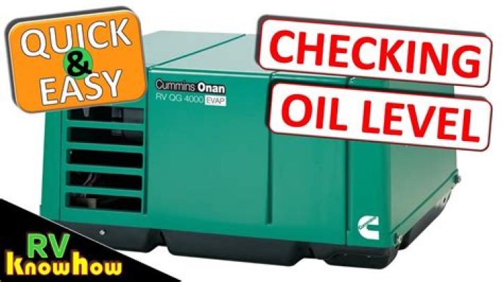 How much oil does a Onan 4000 generator take?