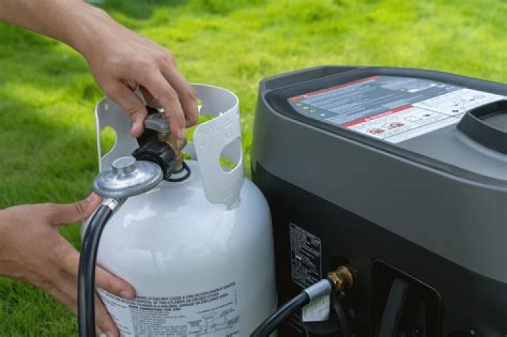 How much propane does RV generator use?