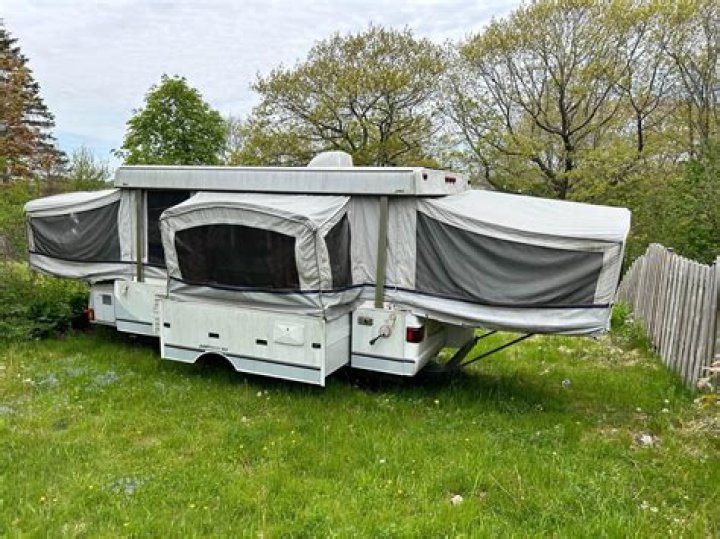 How old is the Fleetwood Bayside travel trailer?