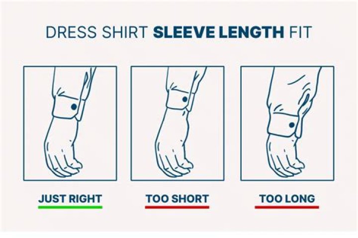 How should a long sleeve button up fit?