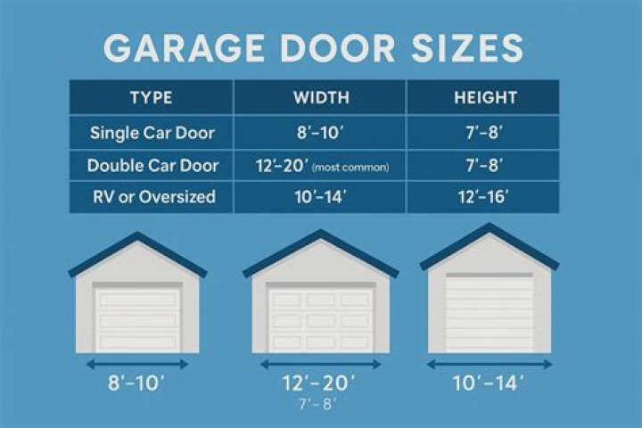 How tall of a garage door do I need for an RV?