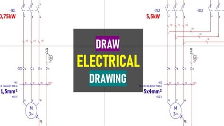 How to draw a wire in a wiring diagram?