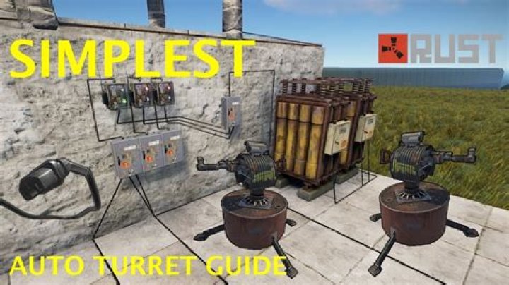 How To Repair An Auto Turret Rust