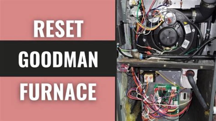 How to reset the reset button on my furnace?