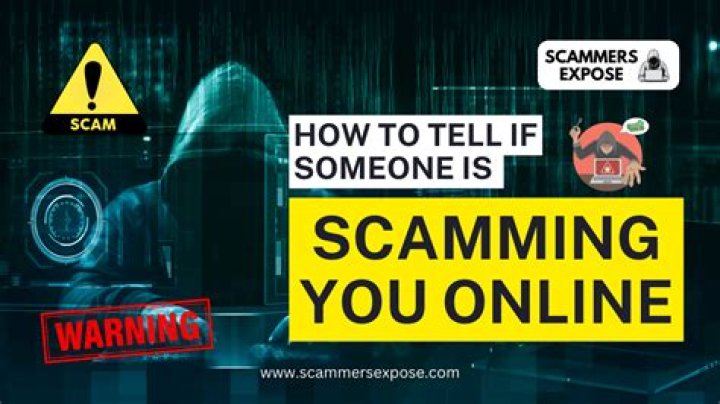 How to tell if someone is scamming you online