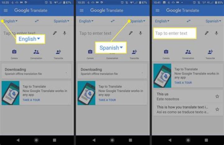 How to use google translate