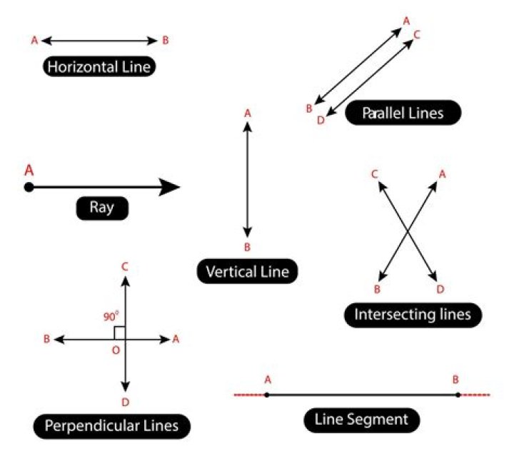 Is a line segment a defined term